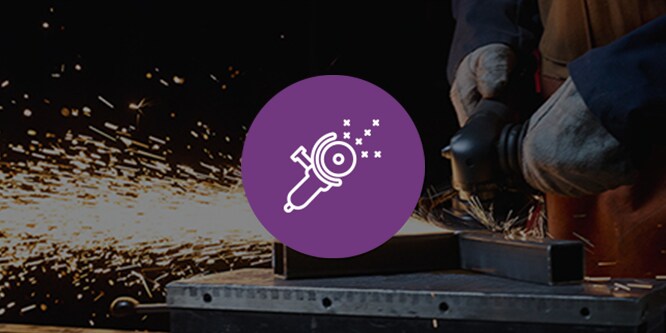 mài kim loại với Vật Liệu Nhám 3M Cubitron™
