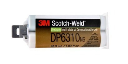 3M™ Scotch-Weld™ Multi-Material Composite Urethane Adhesive DP6310NS has a non-sag formulation that resists running
