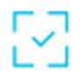 blue check icon