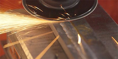 image of weld grinding
