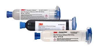 Các tuýp keo kết cấu một thành phần, như Keo epoxy một thành phần 3M Scotch-Weld.
