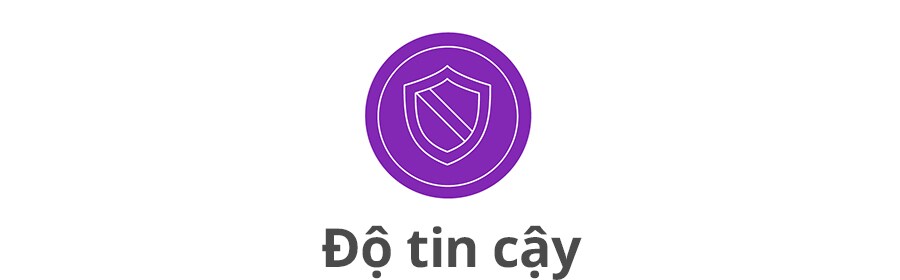 Biểu tượng chiếc khiên tượng trưng cho Độ tin cậy
