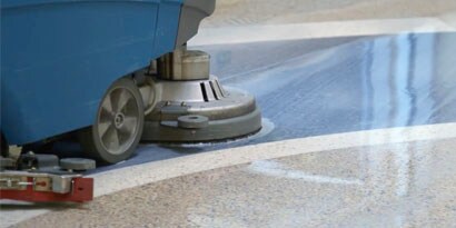 see how the 3M stone floor protection system works with maintenance procedure
