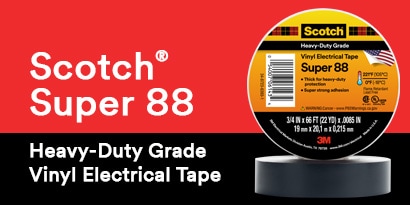 3M Scotch Super 88 Băng điện Vinyl sử dụng chuyên nghiệp
