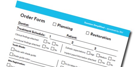 order form checklist
