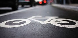 dấu hiệu nhận biết làn đường dành cho xe đạp
