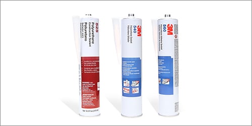 Variety of high-strength adhesive sealants. 
