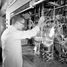 scientist working in a lab