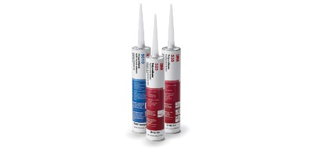 Image of three different 3M polyurethane sealants
