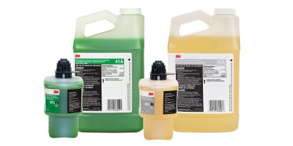 Close up product shot of 3M™ MBS Disinfectants
