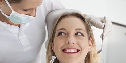 Patient at the dentist
