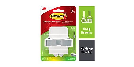 Hình ảnh sản phẩm móc treo chổi Command

