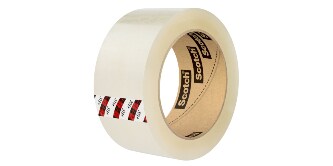 Image of a roll of Scotch® High Tack Box Sealing Tape 371+
