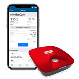 Thiết bị và màn hình ứng dụng Bluelight CheckMARC 