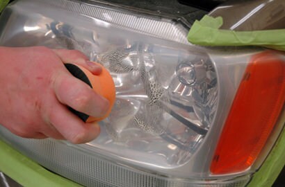 3M auto headlight restoration 