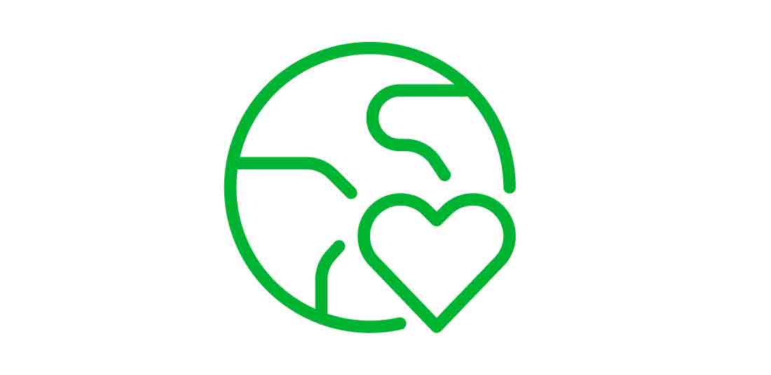 earth and heart green
