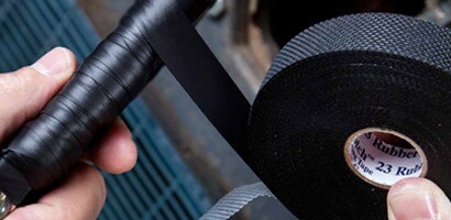 Dây cáp được quấn bằng Băng keo 3M.
