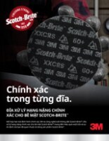 Bìa trước tờ rơi Đĩa Chà Nhám Bề Mặt