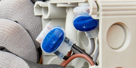 3M IDC Connectors being used in an application
